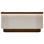 Boutique Reception Counter with LED Accent Lighting