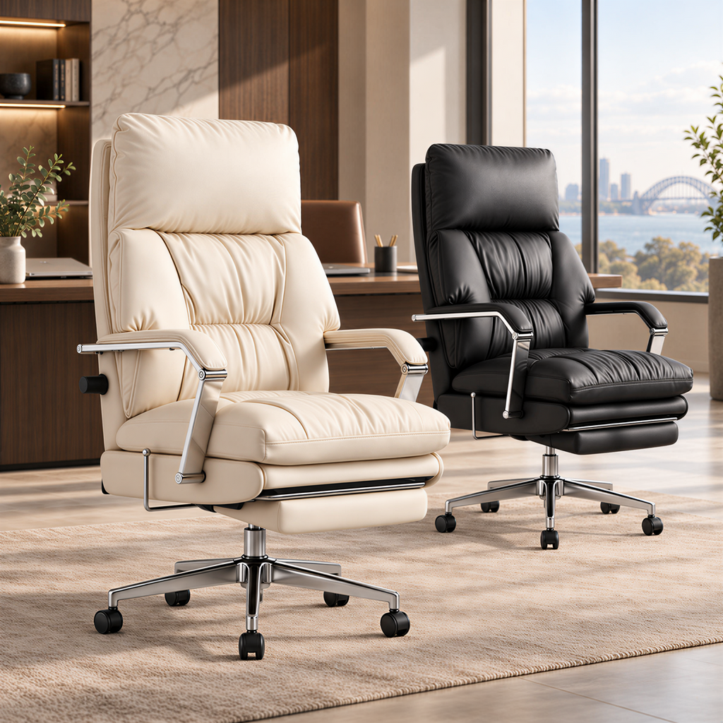 Premium Executive Office Chair with Reclining Comfort & Custom Options