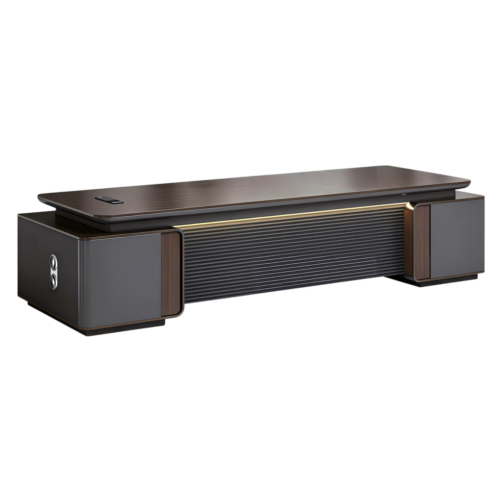 Urban Executive Desk with Statement Panel Front