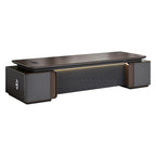Urban Executive Desk with Statement Panel Front