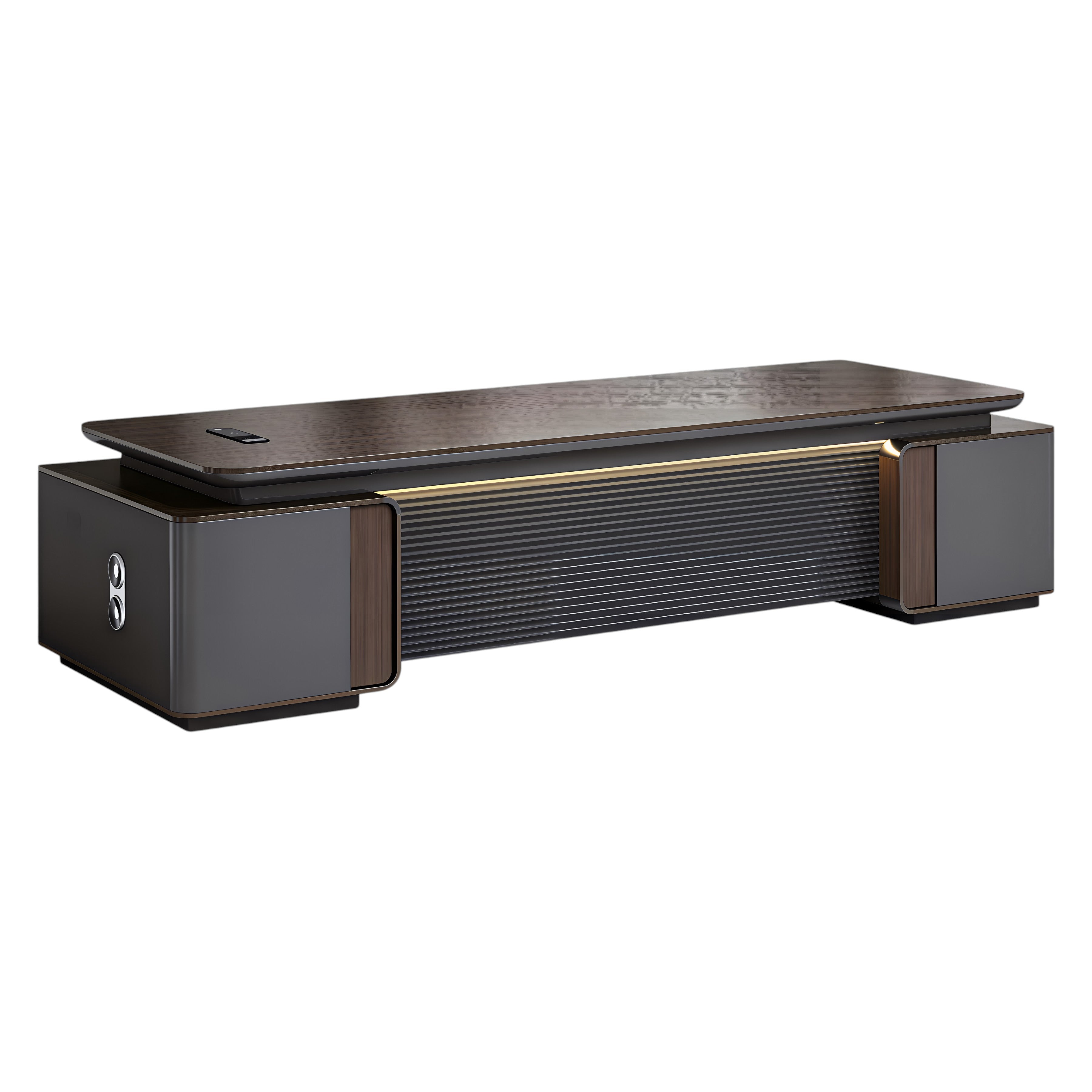 Urban Executive Desk with Statement Panel Front