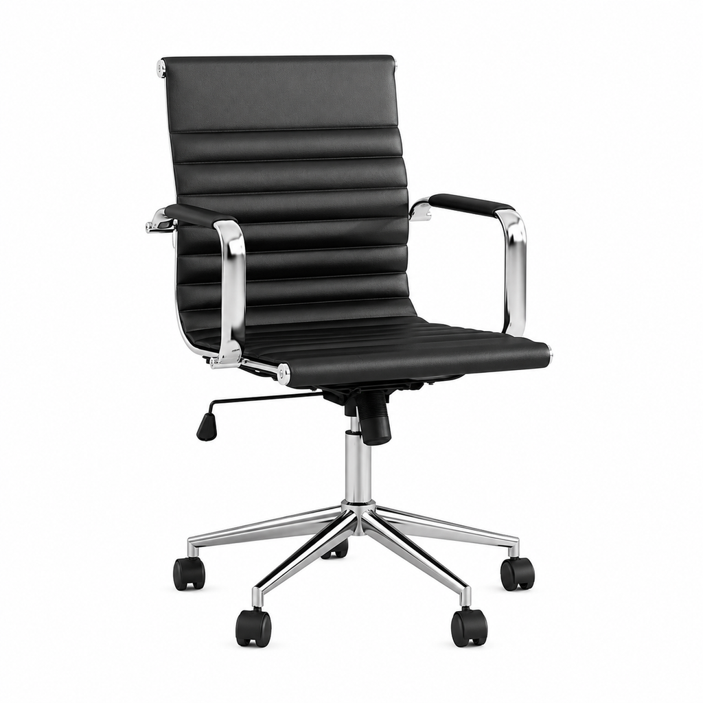Ergonomic Leather Executive Chair with Tilt Function