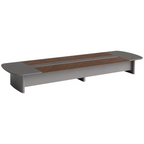 Premium Dual-Finish Meeting Table