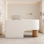 Cantilever Reception Desk in Modern Style