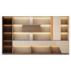 LED Storage Wall for Professional Offices