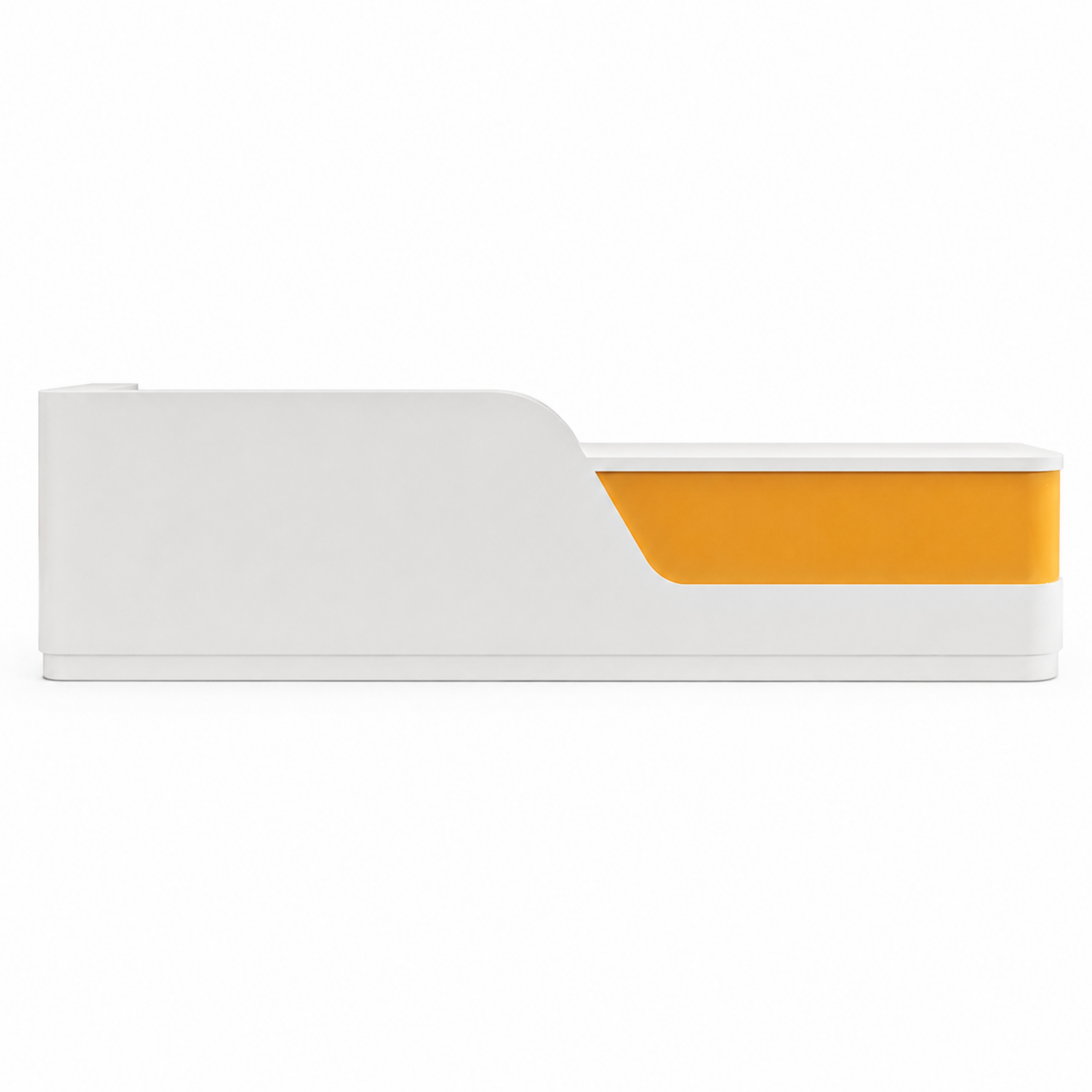 Contemporary Right-Angle Reception Desk for Professional Spaces