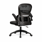 Supportive Office Chair with Padded Lumbar Cushion