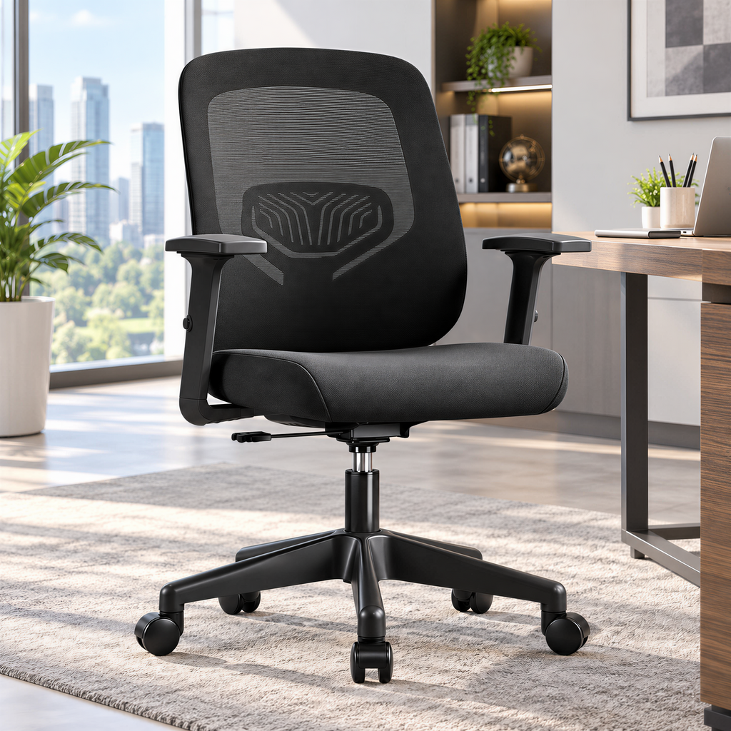 Modern Ergonomic Office Chair with Breathable Mesh