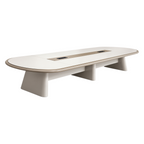 Oval Executive Meeting Table