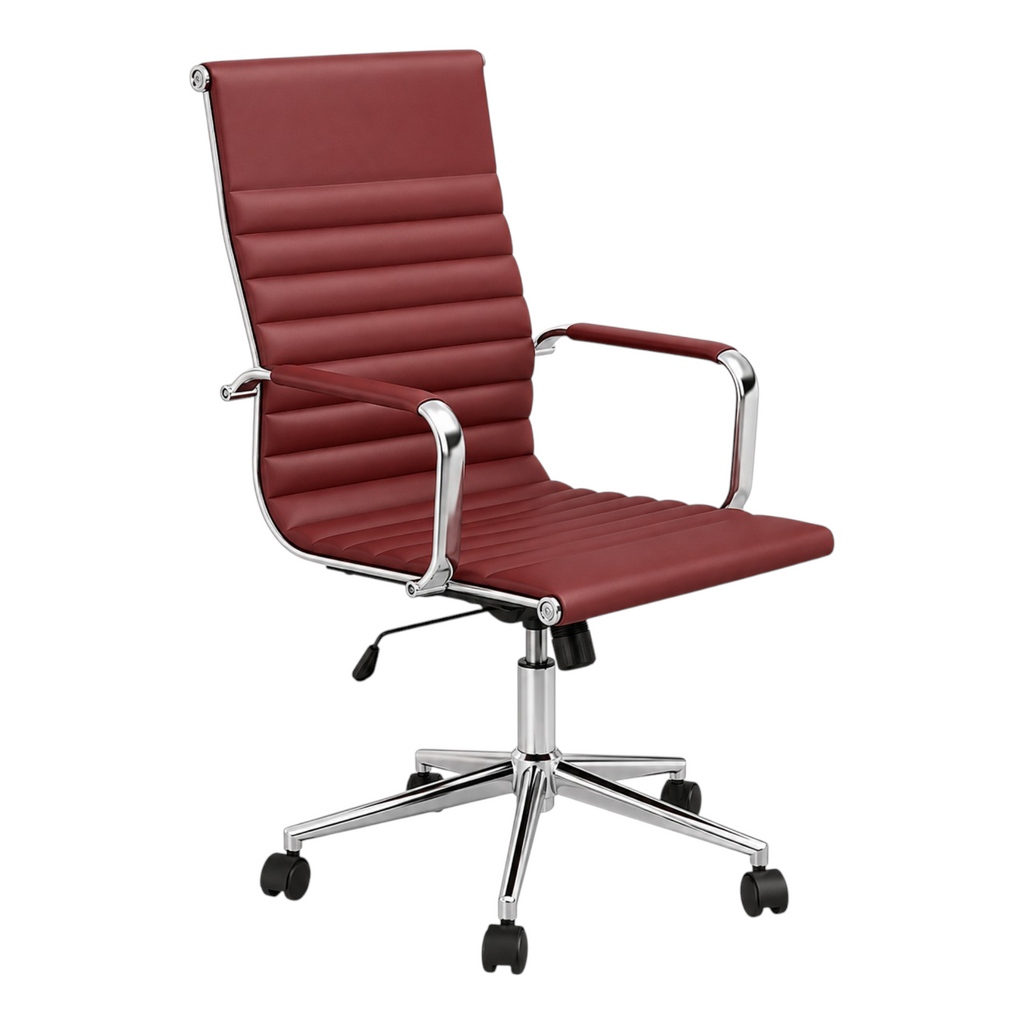 Ergonomic Leather Executive Chair with Tilt Function