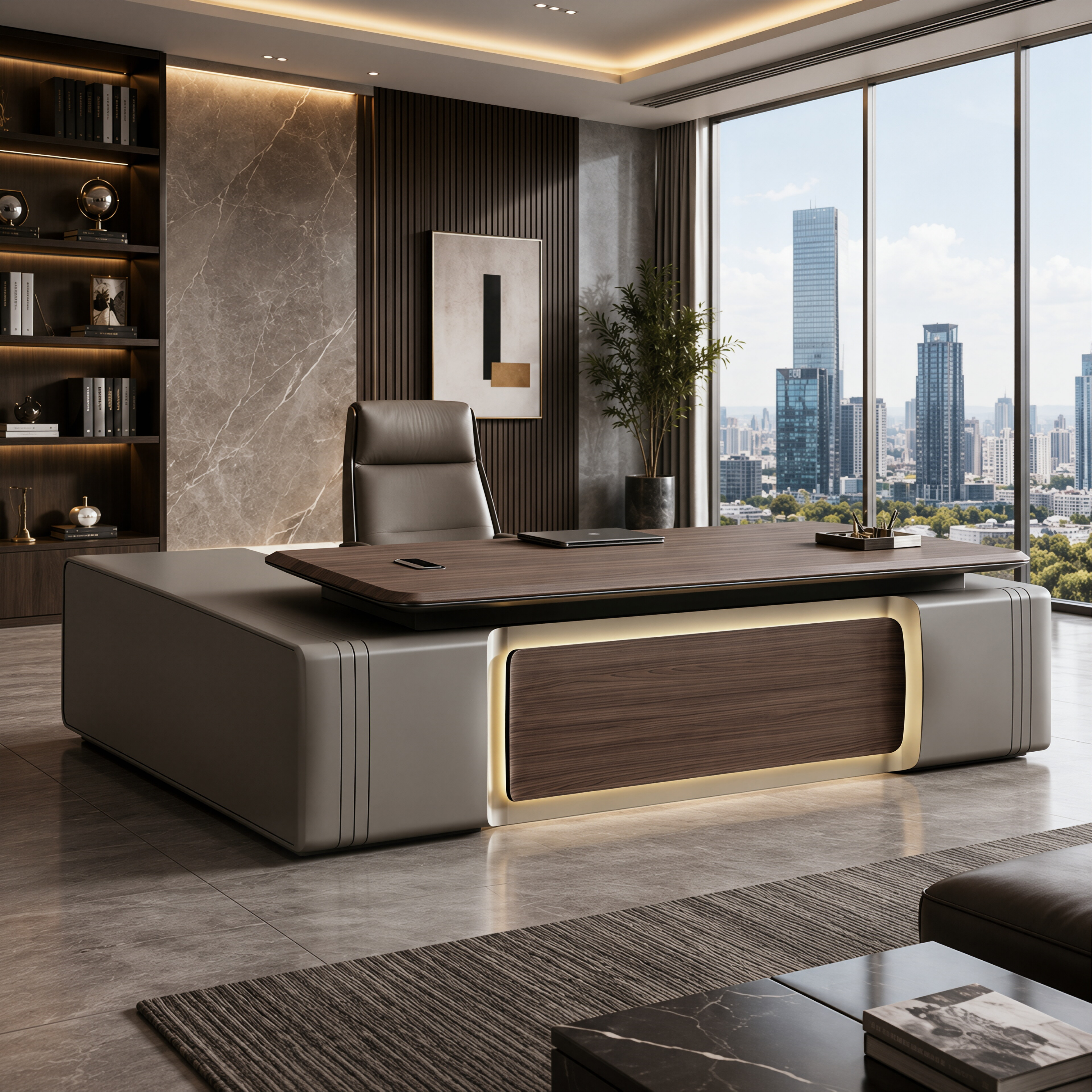 Premium Executive Office Workstation Desk