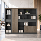 Executive Office Cabinet with Mixed Storage