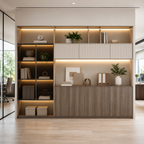 LED Storage Wall for Professional Offices