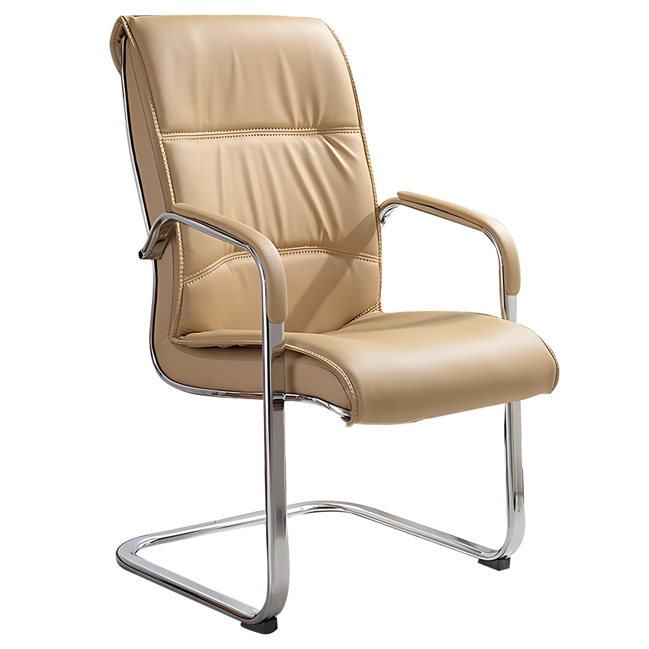 Contemporary Executive Chair with Stylish Chrome Frame and Premium Comfort