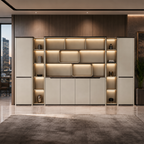 Prestige Illuminated Office Storage Wall