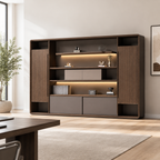 Executive Display Storage Cabinet with LED Lighting