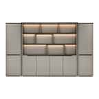 Prestige Illuminated Office Storage Wall