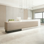 Sleek Modern Reception Desk with Ambient Lighting for Professional Workspaces