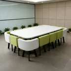 Clean-Look Boardroom Table for Modern Offices