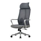 Ergonomic High Back Mesh Office Chair with Contoured Headrest and Durable Nylon Base