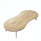 Contemporary Curved Conference Table