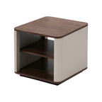 Modern Commercial Lounge Sofa Set with Timber-Style Panels and Clean Executive Lines