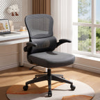 Ergonomic High-Back Mesh Office Chair with 4D Lumbar Support and Premium Latex Cushion