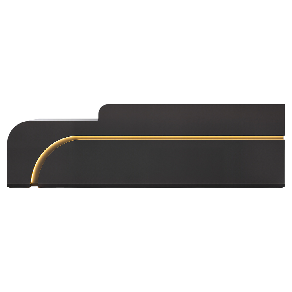 Premium Curved Reception Counter
