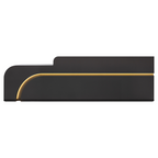 Premium Curved Reception Counter