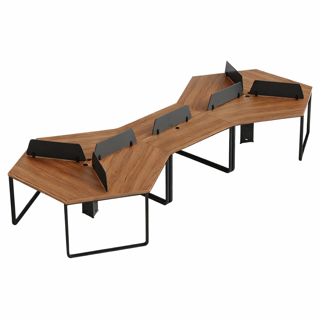 Shared Office Workstation Cluster Desk