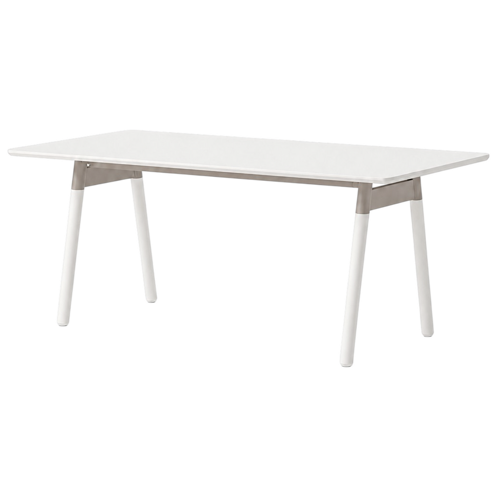 Minimalist Executive Conference Table with Cable Management