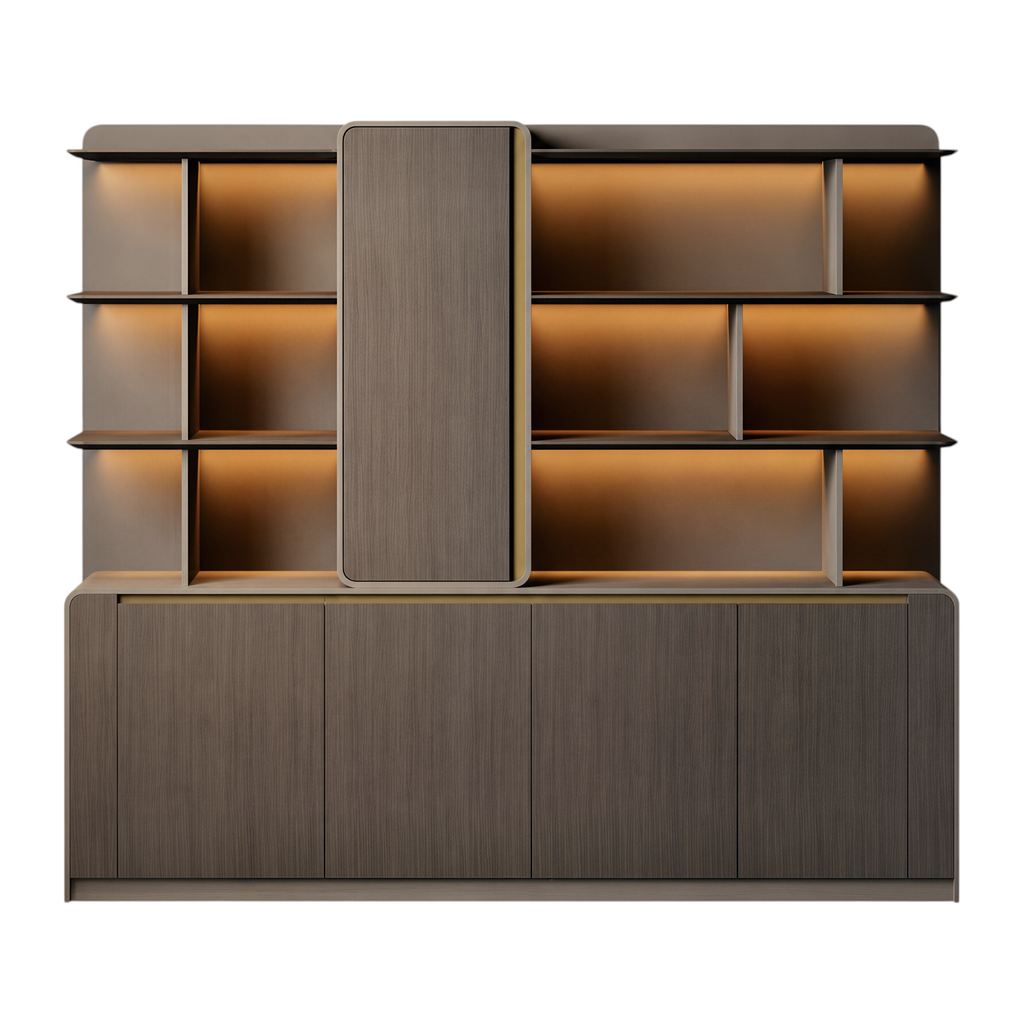 Integrated Executive Cabinet and Display System