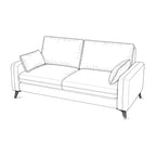 Minimalist Upholstered Lounge Sofa