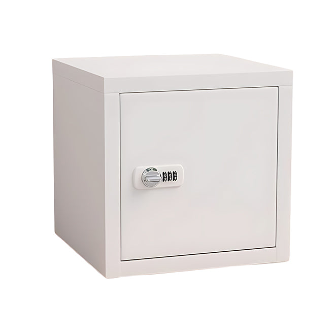 Slim Under Desk Lockable Office Storage Cabinet with Drawer