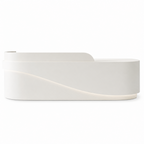 Modern Reception Desk with Ambient LED Lighting