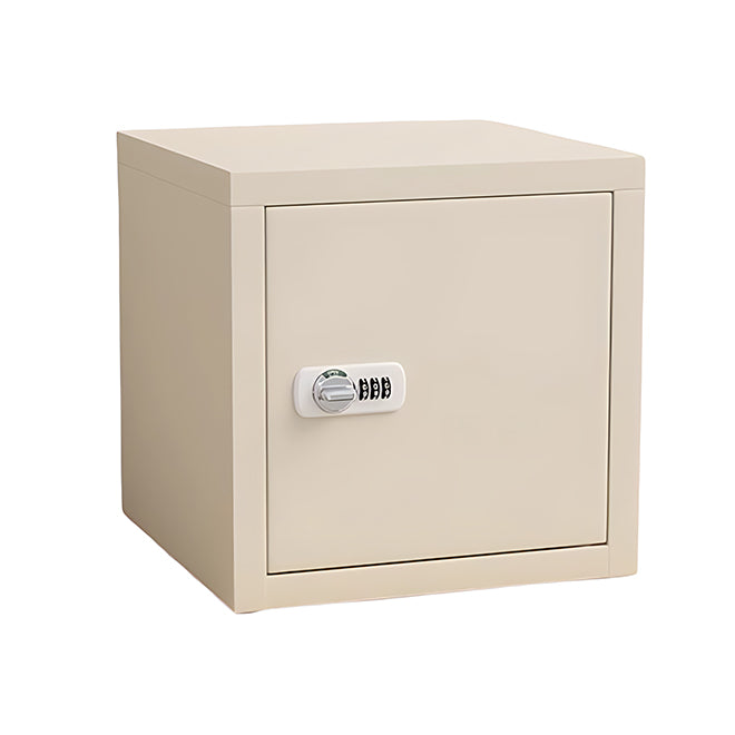 Slim Under Desk Lockable Office Storage Cabinet with Drawer