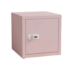 Slim Under Desk Lockable Office Storage Cabinet with Drawer