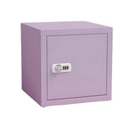 Slim Under Desk Lockable Office Storage Cabinet with Drawer