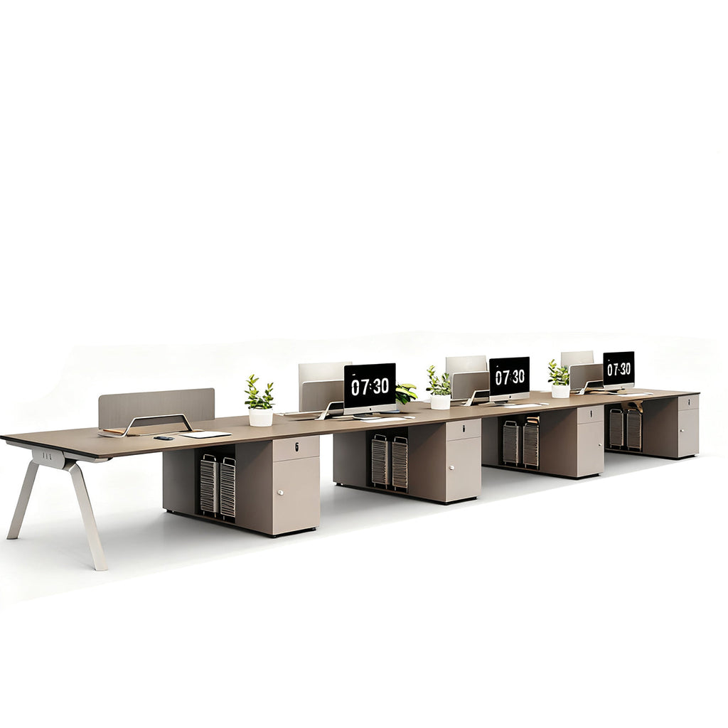 Open-Plan Workspace Modular Office Desk System