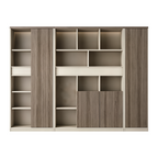 Executive Office Cabinet with Mixed Storage
