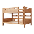 Space-Saving Timber Bunk Bed with Drawers and Stairs