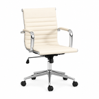 Ergonomic Leather Executive Chair with Tilt Function