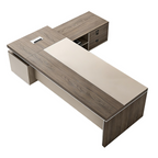 Modern Executive L Desk for Professional Offices