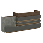 Architectural LED Reception Counter for Offices