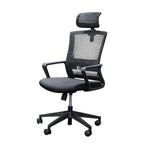 Ergonomic Mesh Office Chair with Adjustable Headrest and Lumbar Support