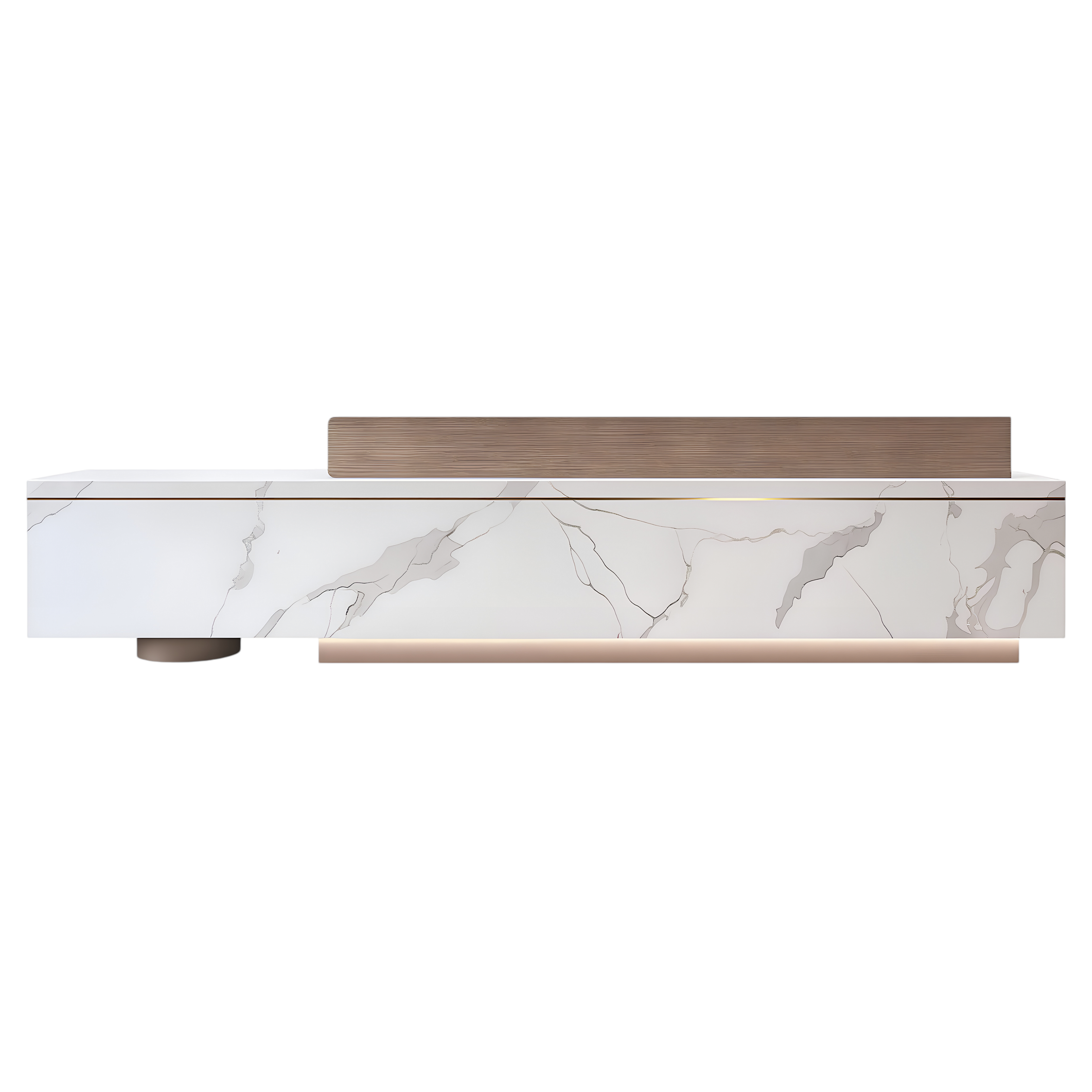 Linear Front Office Reception Counter
