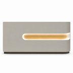 Modern LED Reception Counter with Custom Branding