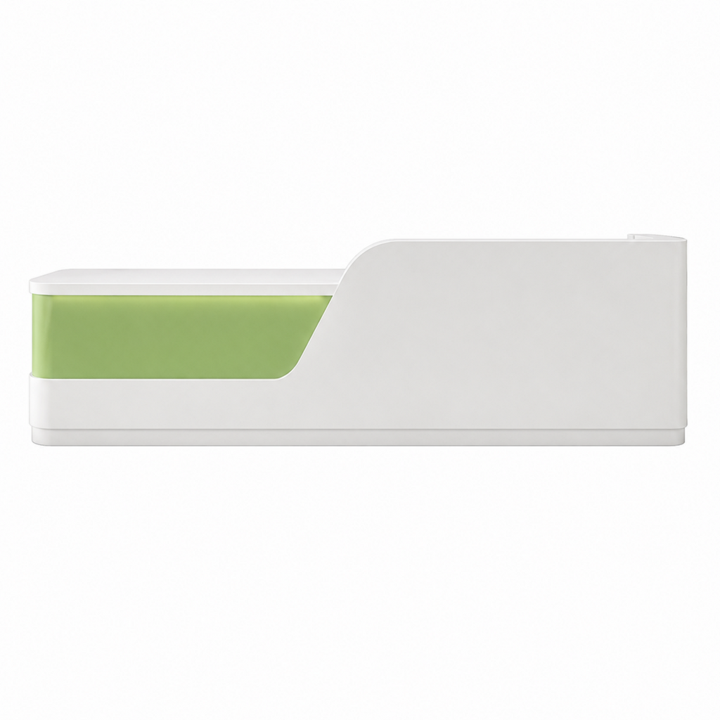 Contemporary Right-Angle Reception Desk for Professional Spaces