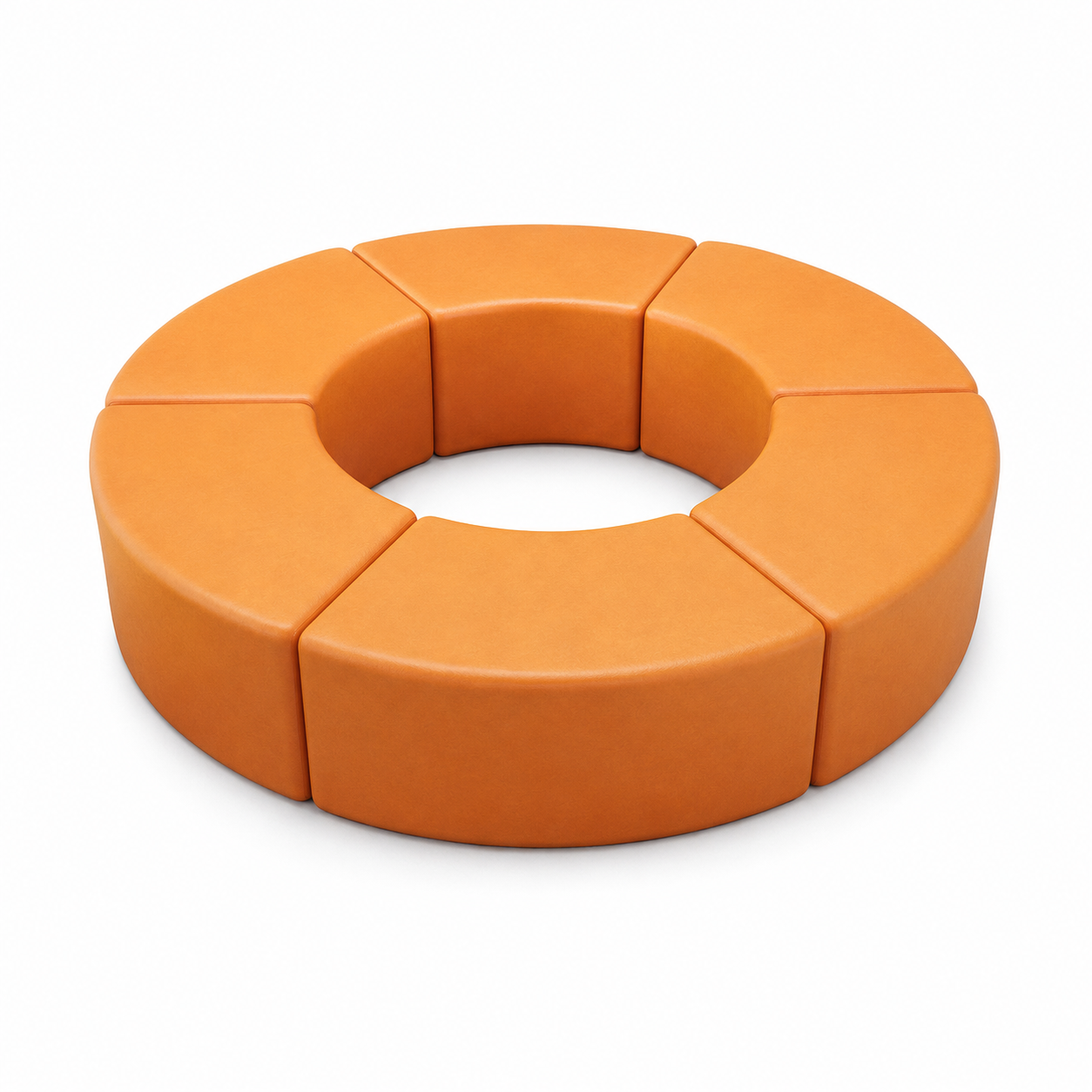 Agile Curved Modular Lounge Suite for Collaborative Breakout Areas and Modern Reception Spaces
