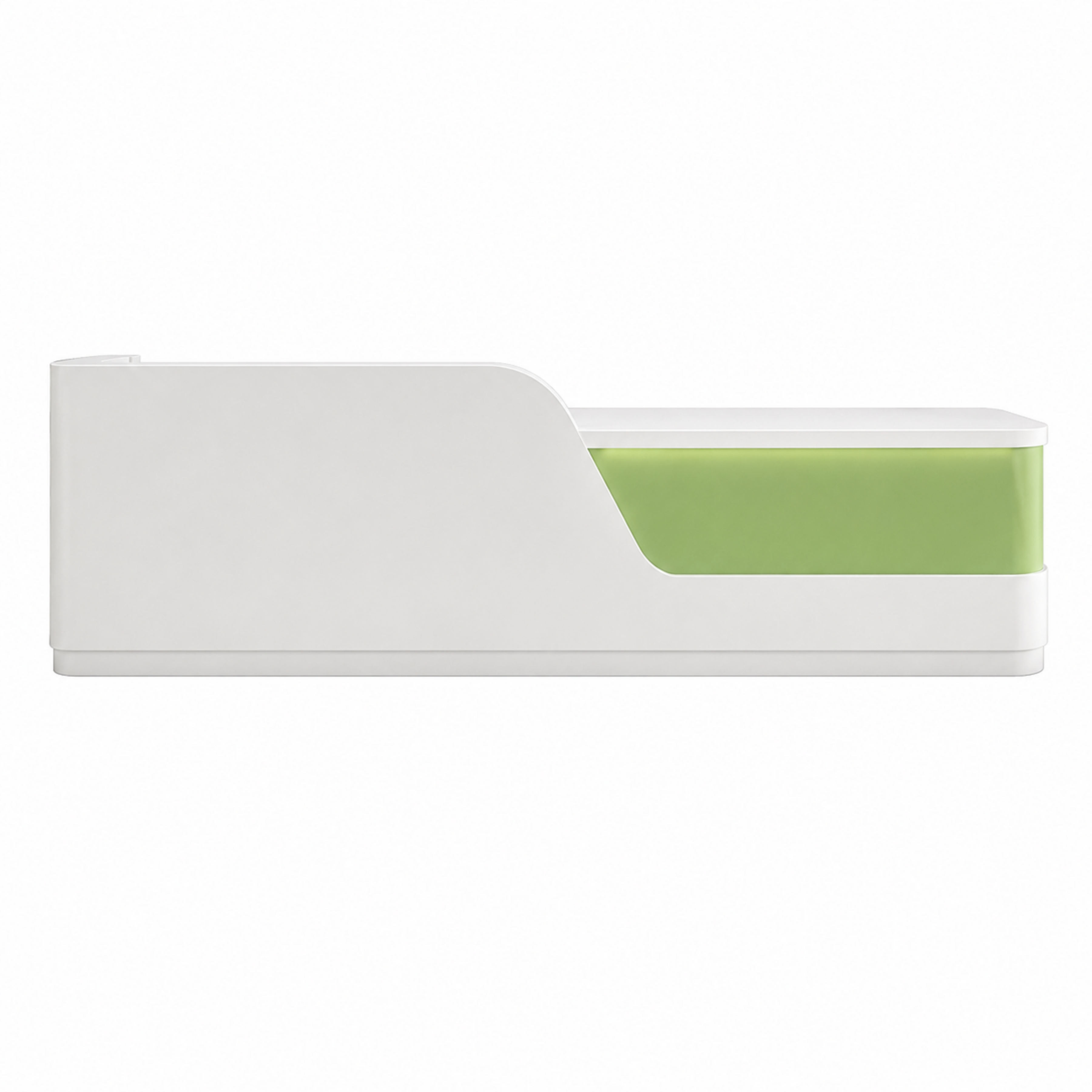 Contemporary Right-Angle Reception Desk for Professional Spaces